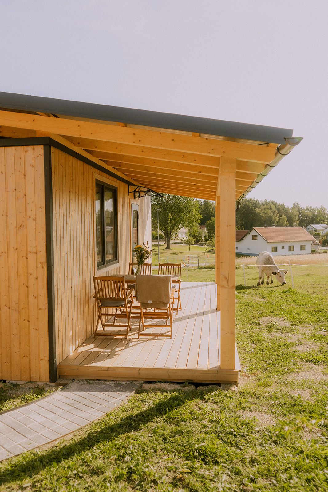 Tiny Haus von der Seite