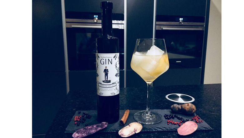 Jause mit Gin