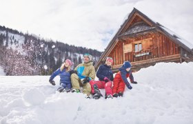 Spaß im Schnee für Groß und Klein, © Niederösterreich Werbung/Kathrin Baumann