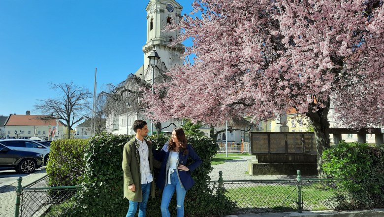 Ortsspaziergang Bruck/Leitha, Hauptplatz, &copy; Donau Nieder&ouml;sterreich, Neubauer