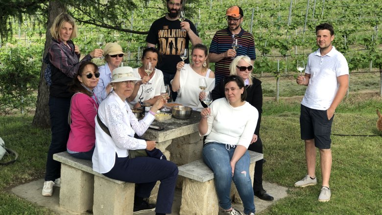 Weinerlebniswanderung mit Alpakas, &copy; Kamptal Alpakas, Herr Popp