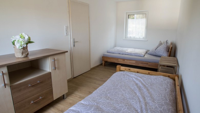 Innenansicht Schlafraum 2, &copy; Chalet-Nordwald, Fotograf Angela Hauler