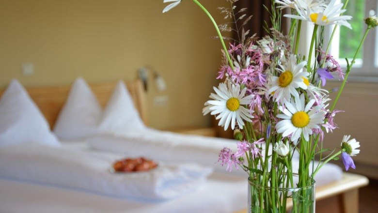 Zimmer im Gasthof Hueber, © Stefan Hueber Zimmer im Gasthof Hueber, © Stefan Hueber