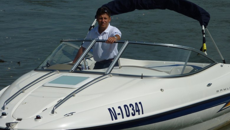 Motorboot von Martin Weber, © Martin Weber