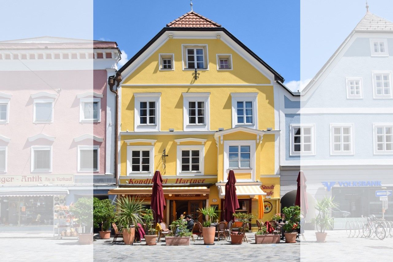 Hausansicht Café Hartner
