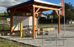 Weinviertel-Rastplatz Bad Pirawarth/Kollnbrunn, &copy; Leader Region Weinviertel Ost