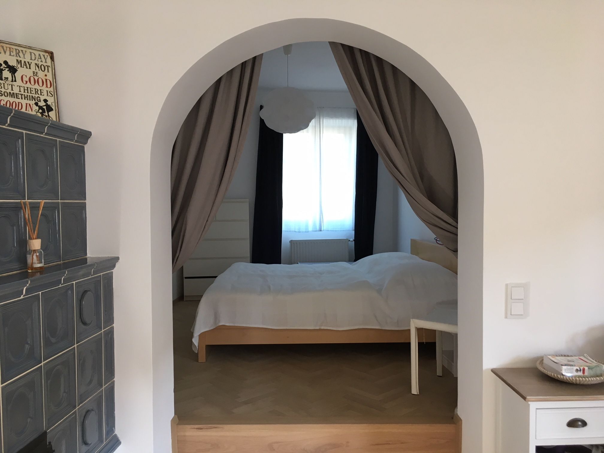 Bett Gästewohnung