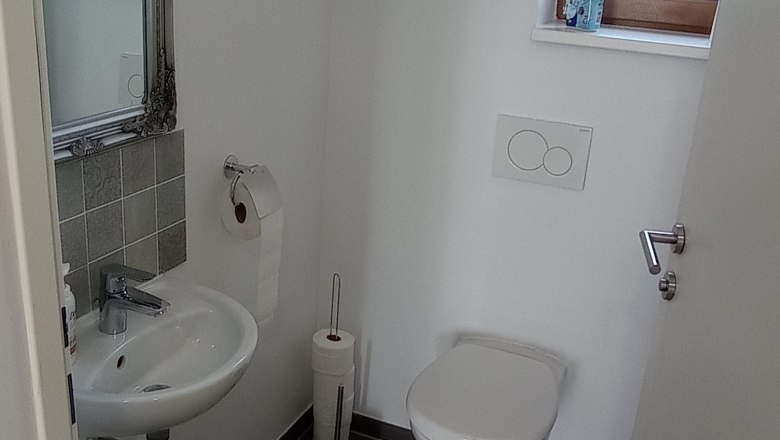 G&auml;ste WC in der Ferienwohnung