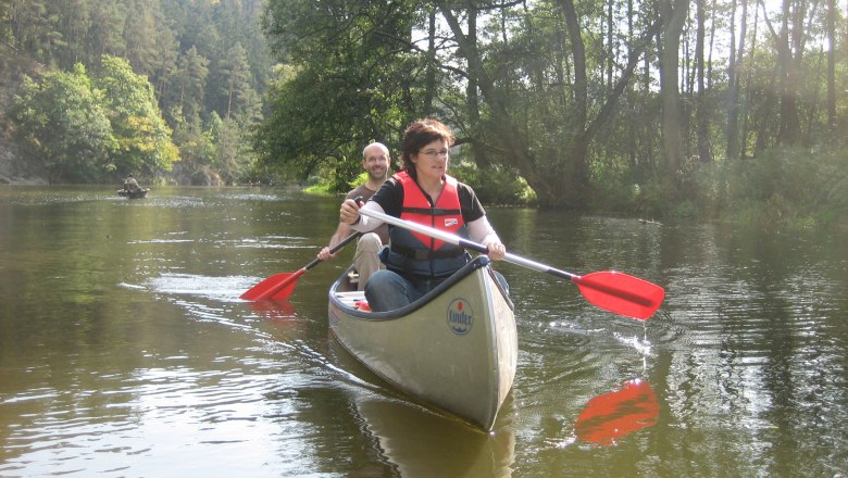 Kanu fahren, &copy; Kleindienst