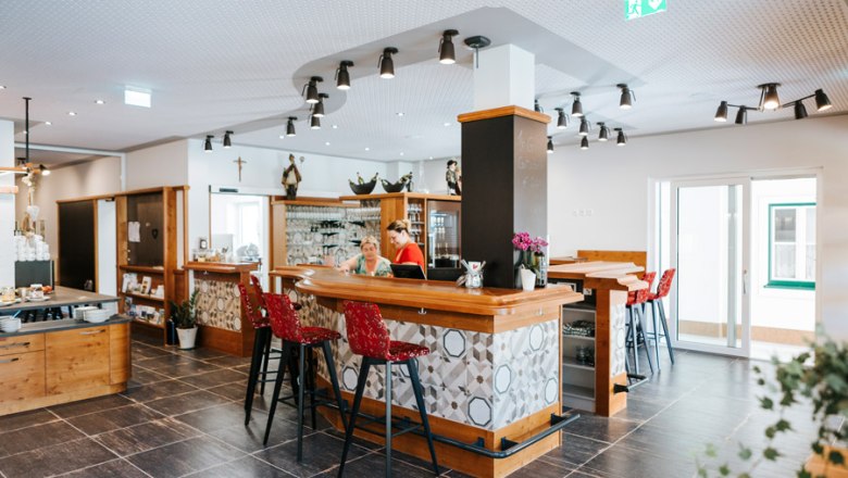 Empfangsbereich im Winzerhof D&uuml;rauer, &copy; Winzerhof D&uuml;rauer, Christoph Aigner