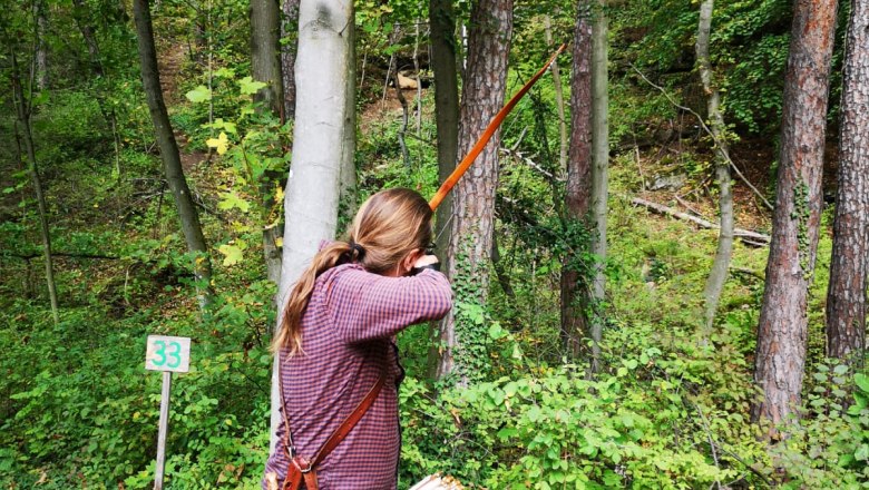 3D-Bogenparcour, &copy; Peter Aufmesser