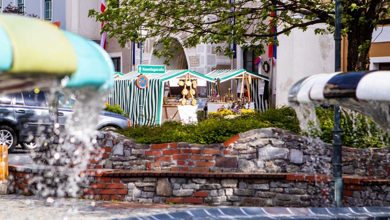 Zwettler Rathausmarkt, &copy; fotozwettl.at