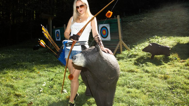 3D Bogenparcours Buchenberg, &copy; A. Plachy