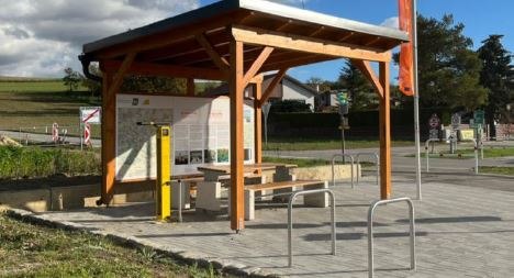 Weinviertel-Rastplatz Bad Pirawarth/Kollnbrunn, &copy; Leader Region Weinviertel Ost