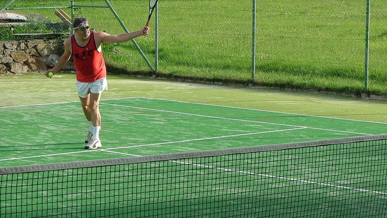 Tennis beim Raxalpenhof, © Rax Betriebs und Verwaltungs GesmbH
