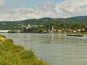 Blick von Ybbs nach Persenbeug, © Donau Niederösterreich / Klaus Engelmayer