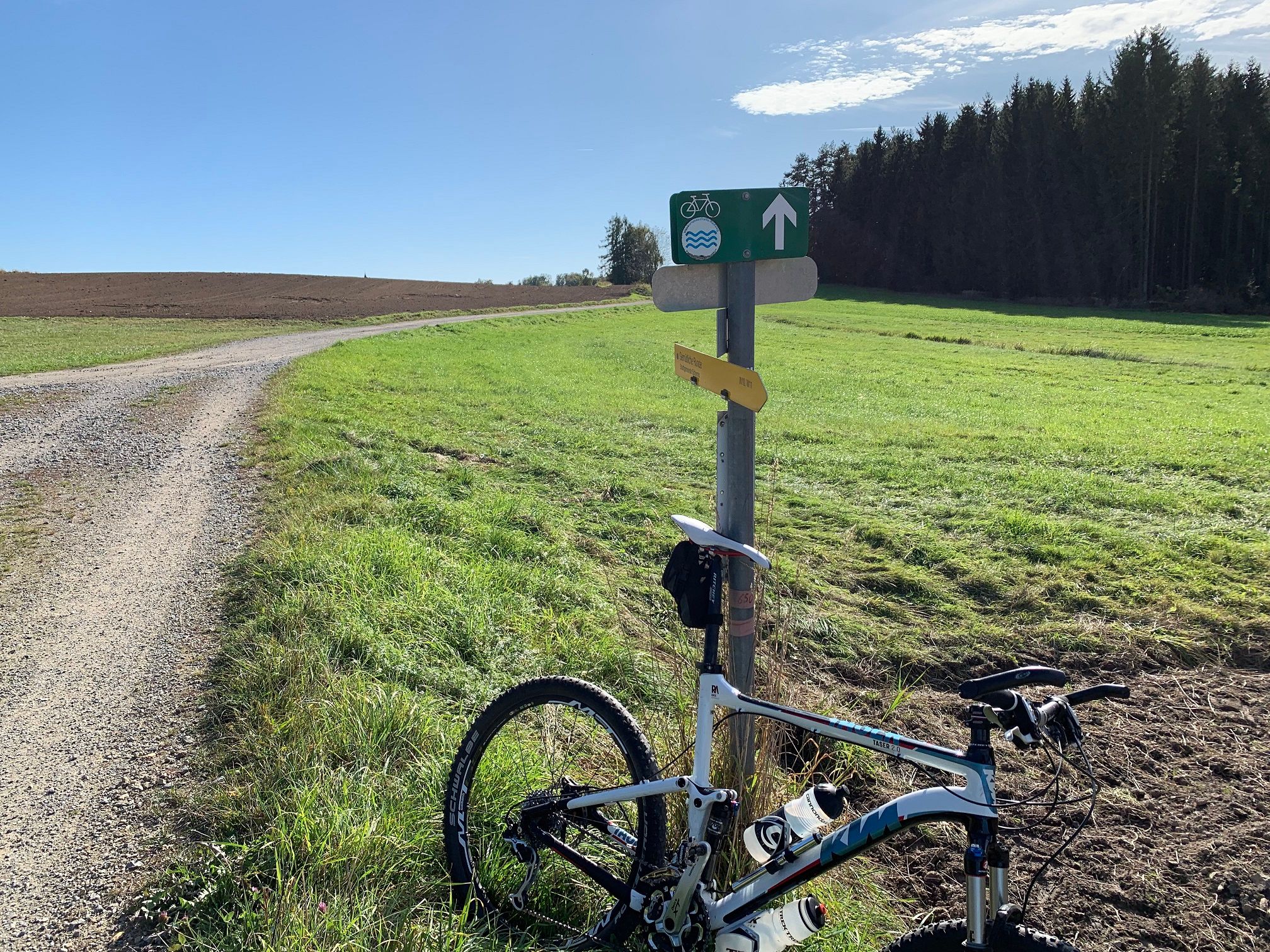 Zahlreiche Radwege ab Haustür