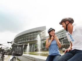 Das moderne Regierungsviertel in St. P&ouml;lten, &copy; schwarz-koenig.at