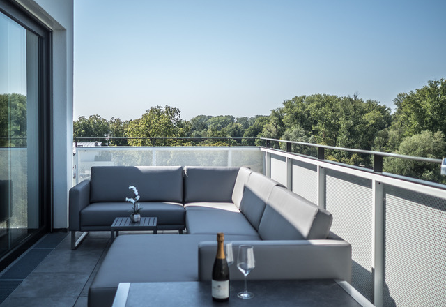 TDR-Fewo Rooftop Balkon, © Guestia GmbH