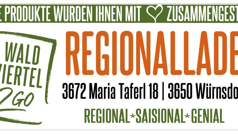 Logo mit Regionalladen, © waldviertel2go