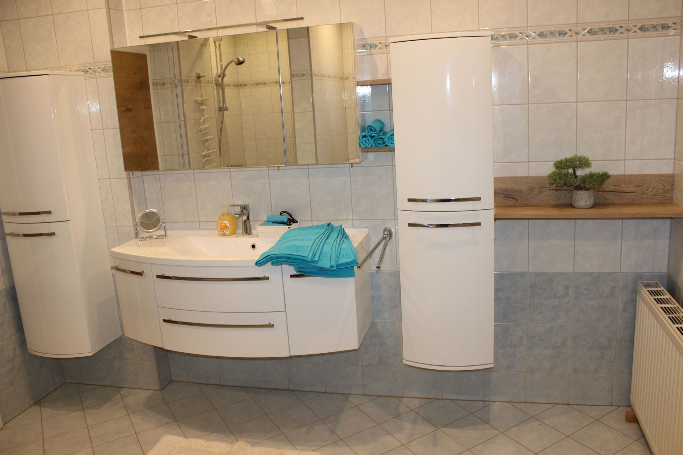 Engelsapartment - Badezimmer Waschtisch