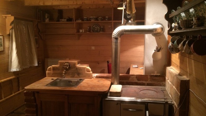 Innenansicht Holzknechth&uuml;tte, &copy; Johannes Hoyos