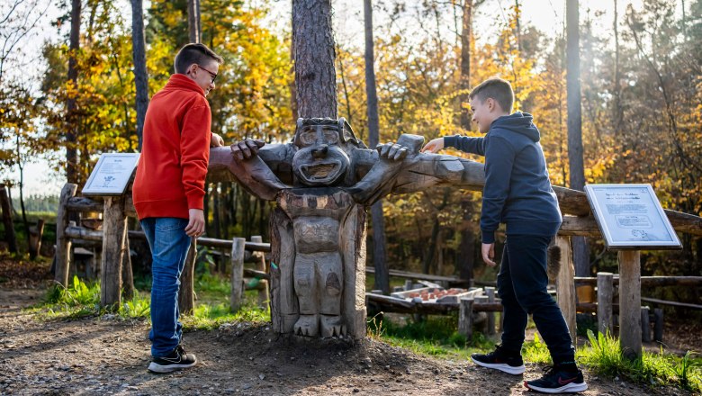 Kittenberger Erlebnisg&auml;rten Holzkugelbahn, &copy; Waldviertel Tourismus, Robert Herbst