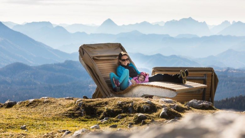 Alpine Relaxliege, © Bergbahnen Mitterbach