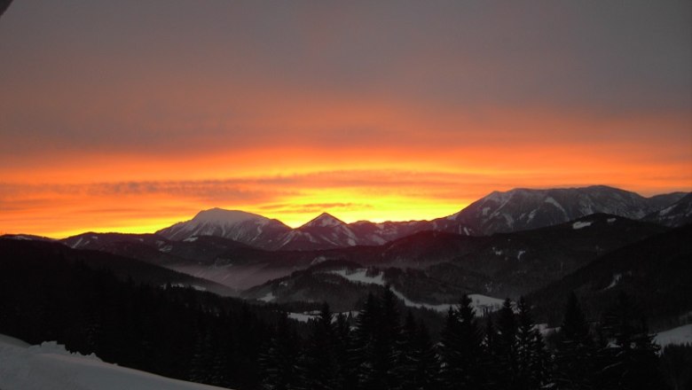 Blick vom Balkon, © Fam. Helmel