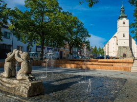 Stadtplatz Litschau - Schrammelbr&uuml;der 2.1, &copy; Johannes Hei&szlig;enberger