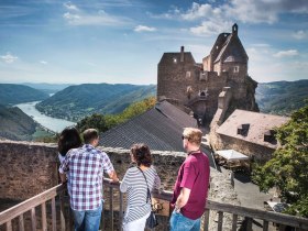 Ausblick von der Burgruine Aggstein, © Donau NÖ Tourismus/Daniela Matejschek