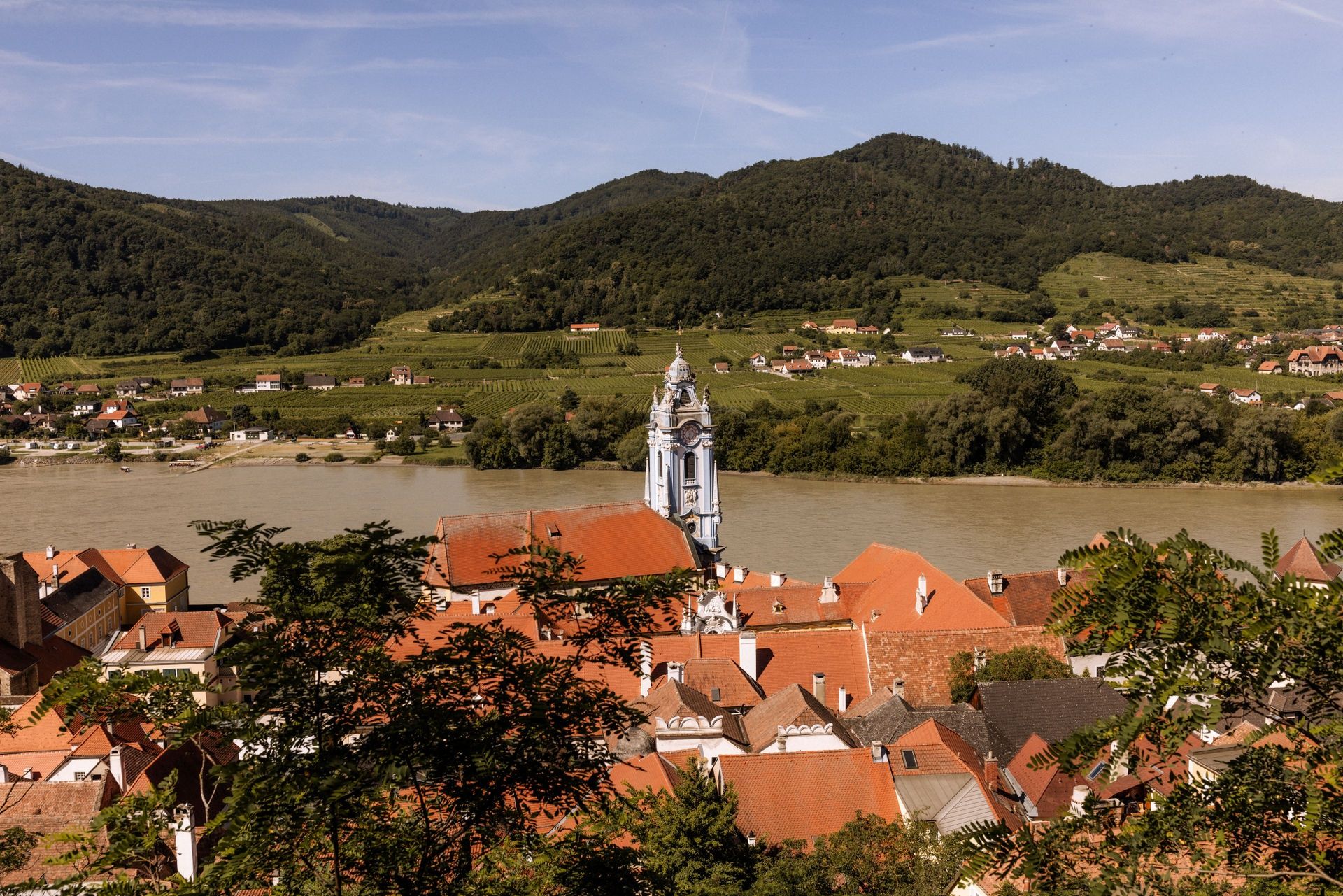Dürnstein von oben