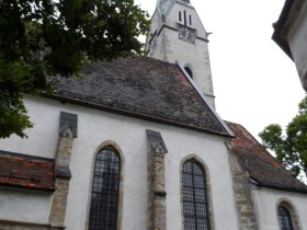 Pfarrkirche zum Hl. Nikolaus Mauthausen, &copy; Mostviertel - Jakobsweg