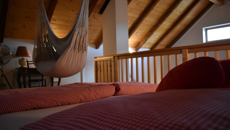 Galerie Doppelbett, &copy; Gebhard Auer