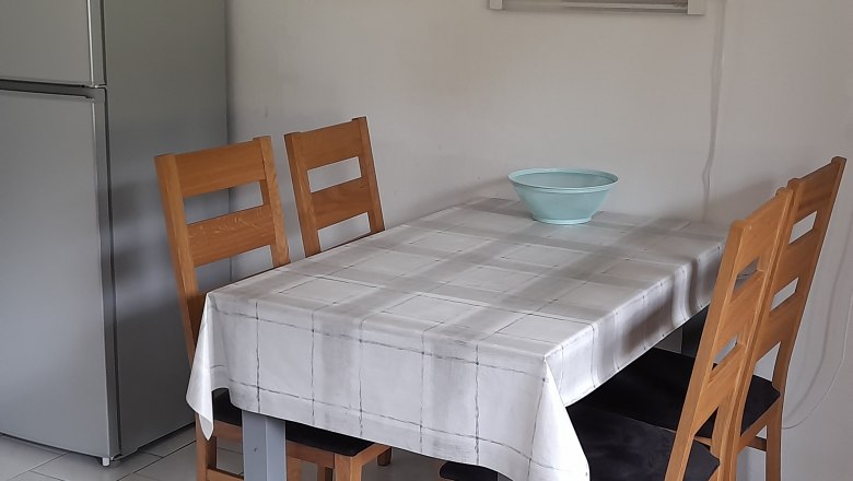 Essbereich in der K&uuml;che, &copy; Ferienhaus Leopold