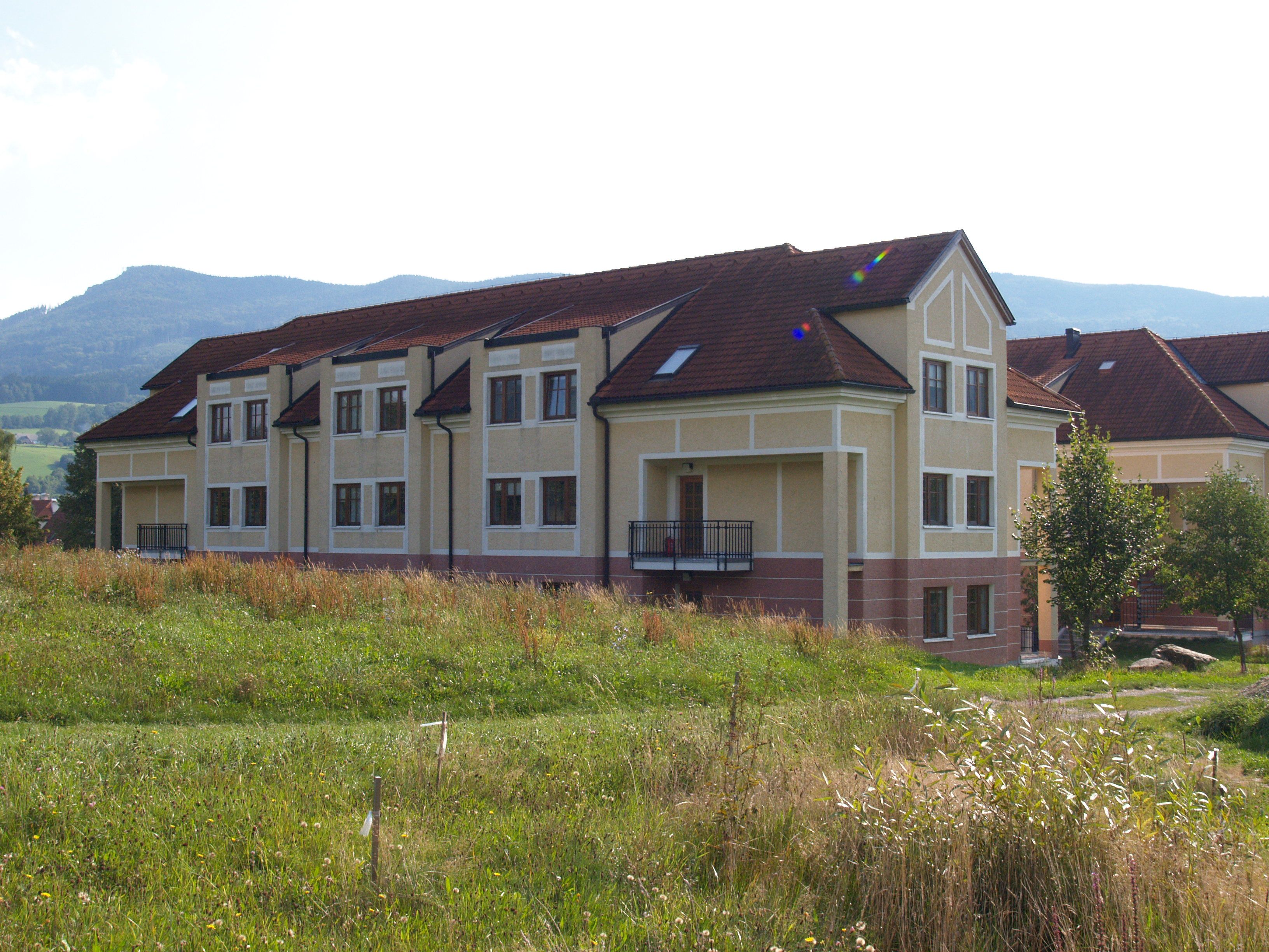Gästehaus und Privatinternat der HLUW-Yspertal in ländlicher Umgebung.