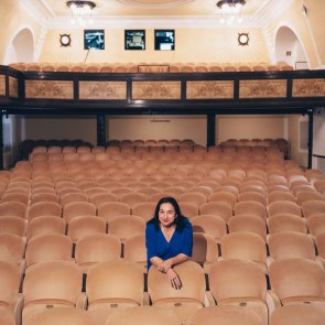 Im traditionsreichen Theatersaal in Reichenau., © Ian Ehm