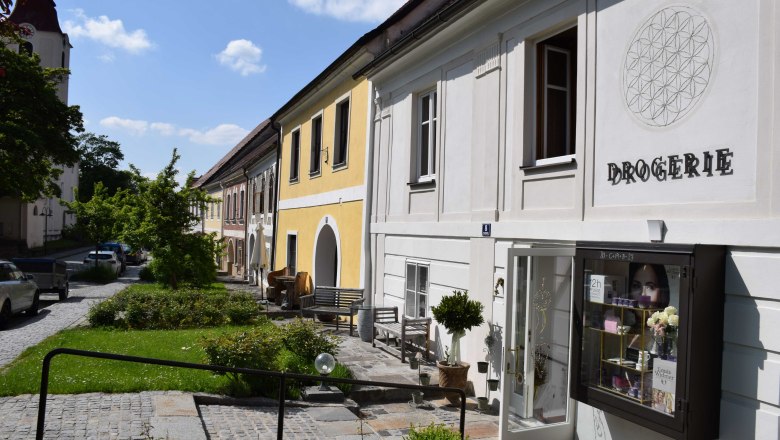 Hauptplatz B&uuml;rgerh&auml;user Drosendorf, &copy; Nina Susanne Himmelmaier