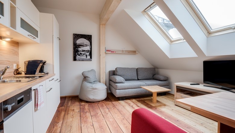 Konrad-Haus 2er Appartement Dachgeschoss, &copy; Konradhaus Entwicklungs GmbH