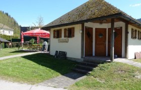Parkhütte im Sommer, © Familie Blieweis