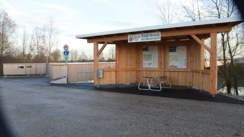 Rastplatz Radl.Bruck, &copy; Gemeinde St. Pantaleon