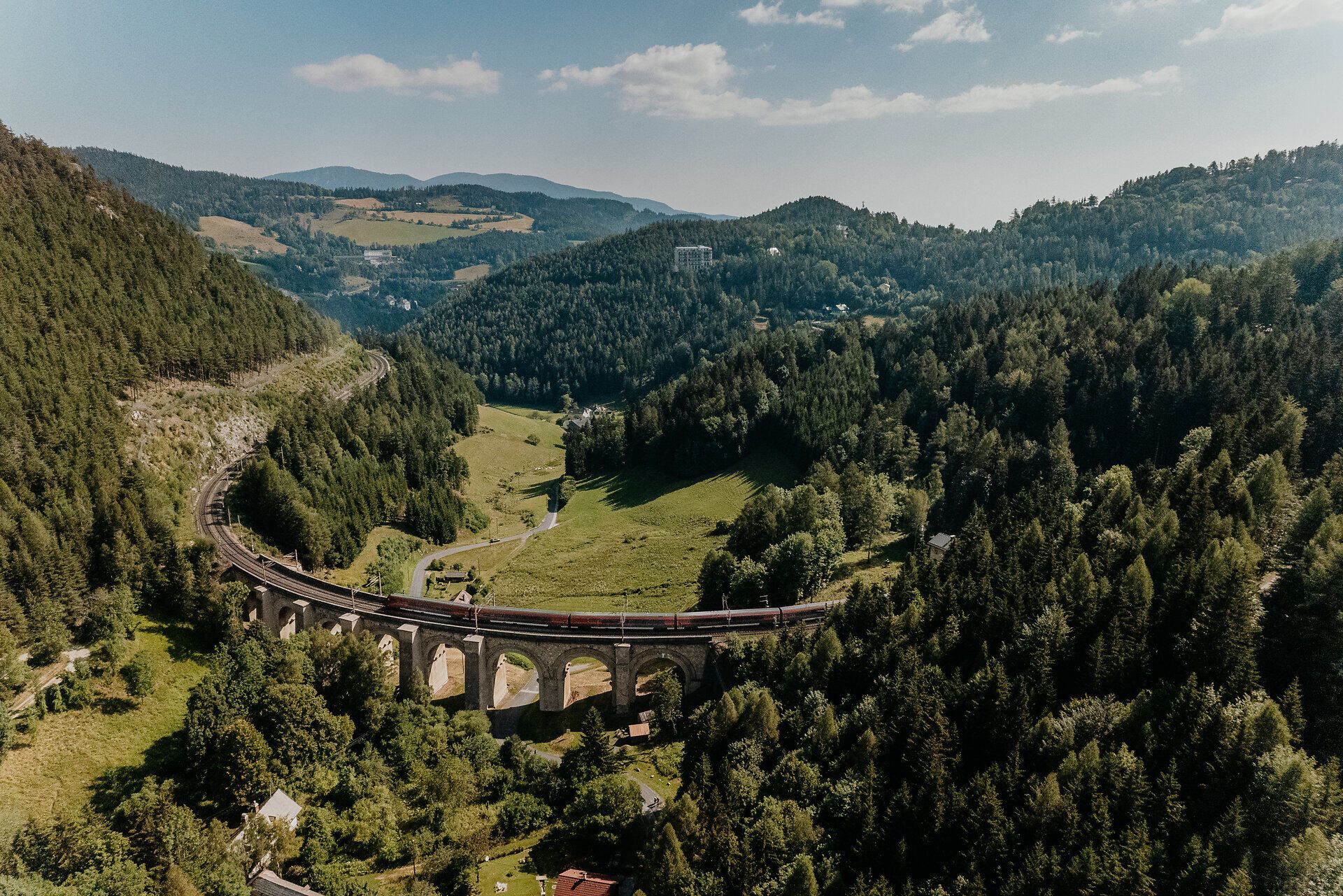 Bahnwanderweg Semmering von Semmering bis Mürzzuschlag