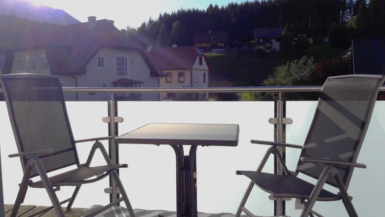Ferienwohnung Weissenbacher Balkon, &copy; Familie Weissenbacher