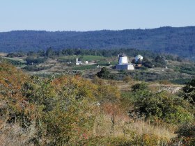 Mittelbergweg mit Blick auf Retzer Windmühle, © Retzer Land