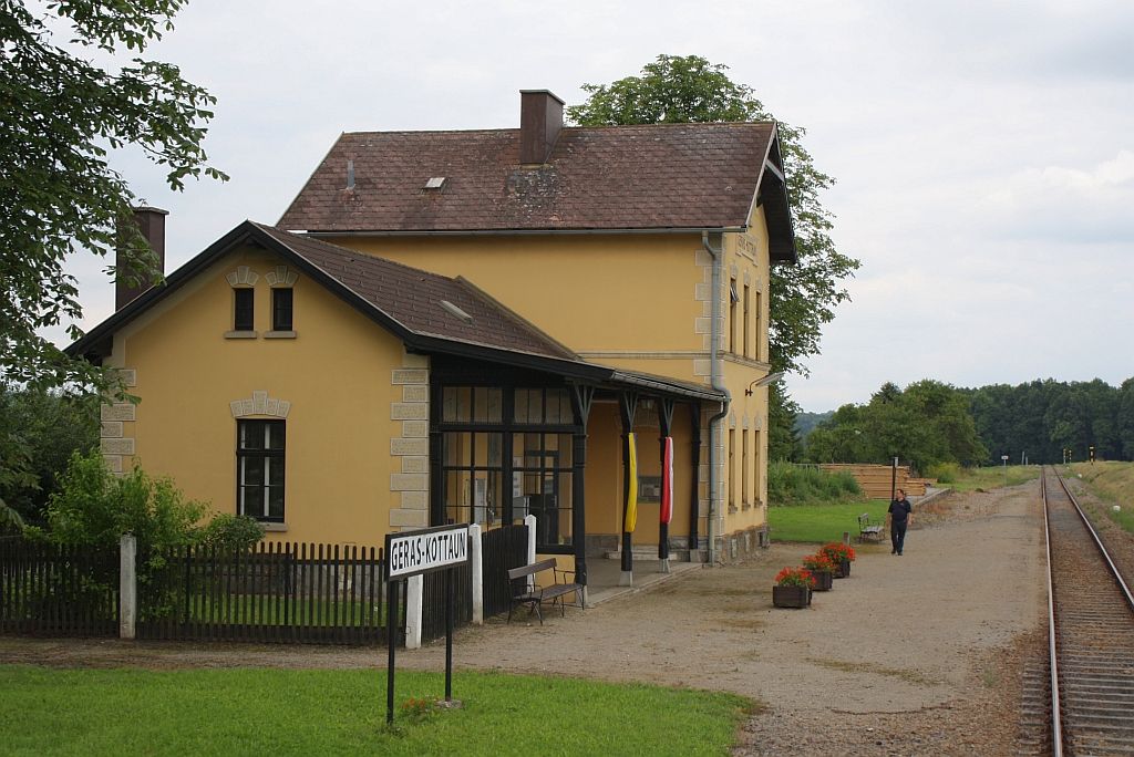 Haltestelle Geras-Kottaun 2010