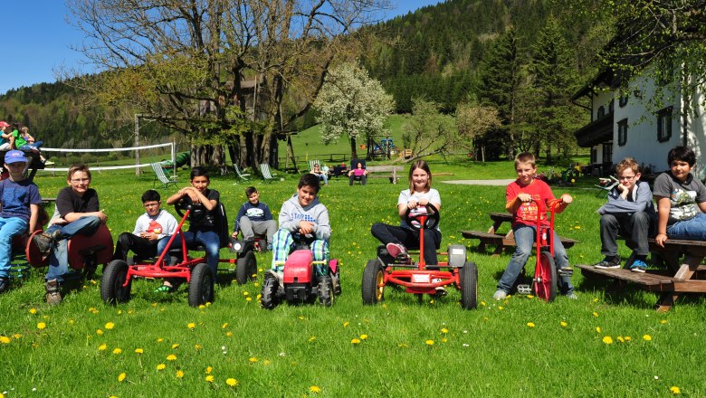Go Karts in der Boxenstra&szlig;e!, &copy; Pension Kobichl