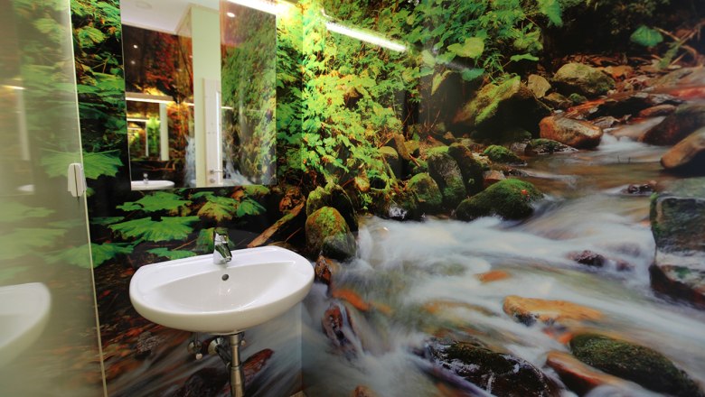 Waldviertel Camping | Sanit&auml;rbereich, &copy; Familie Einfalt