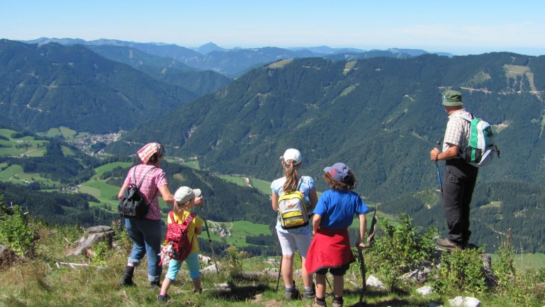 Bergwanderung, &copy; zVg. Familie Zettel
