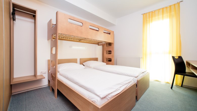 Dreibettzimmer, &copy; Cleverhotel GmbH