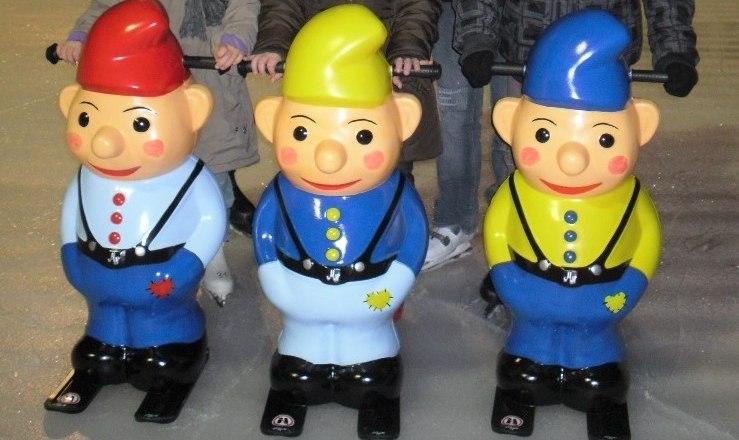 Mit den Wichteln Eislaufen lernen, &copy; Marktgemeinde St. Leonhard am Forst